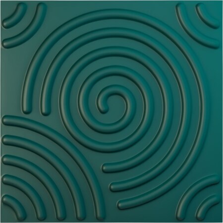 Ekena Millwork 19 5/8in. W x 19 5/8in. H Spiral EnduraWall Decorative 3D Wall Panel Covers 2.67 Sq. Ft. WP20X20SPGLN
